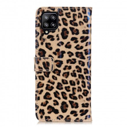 Fodral För Samsung Galaxy A22 4G Enkel Leopard