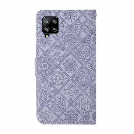 Fodral För Samsung Galaxy A22 4G Tapestrymönster