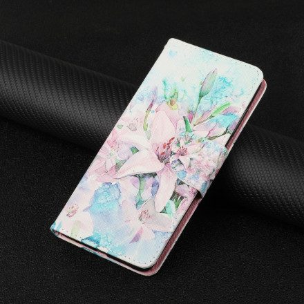 Fodral För Samsung Galaxy A22 5G Blomsterserien