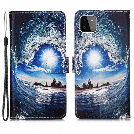 Fodral För Samsung Galaxy A22 5G Kiff The Wave