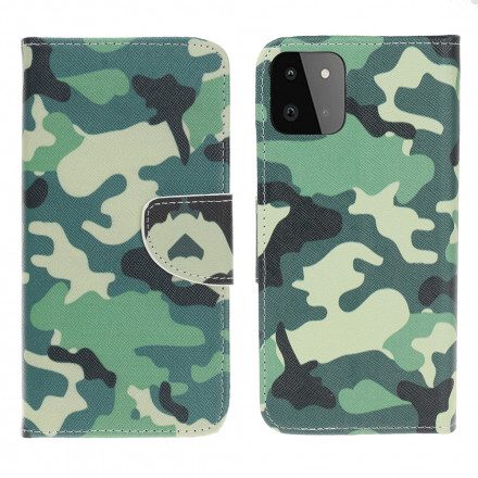 Fodral För Samsung Galaxy A22 5G Militärt Kamouflage