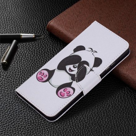 Fodral För Samsung Galaxy A22 5G Panda Kul