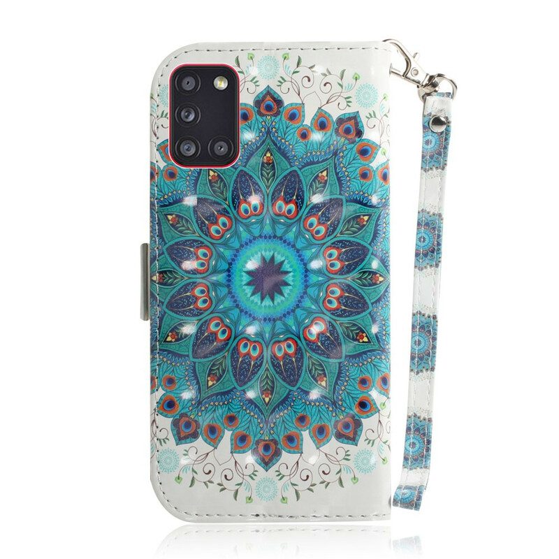 Fodral För Samsung Galaxy A31 Med Kedjar Masterful Strappy Mandala