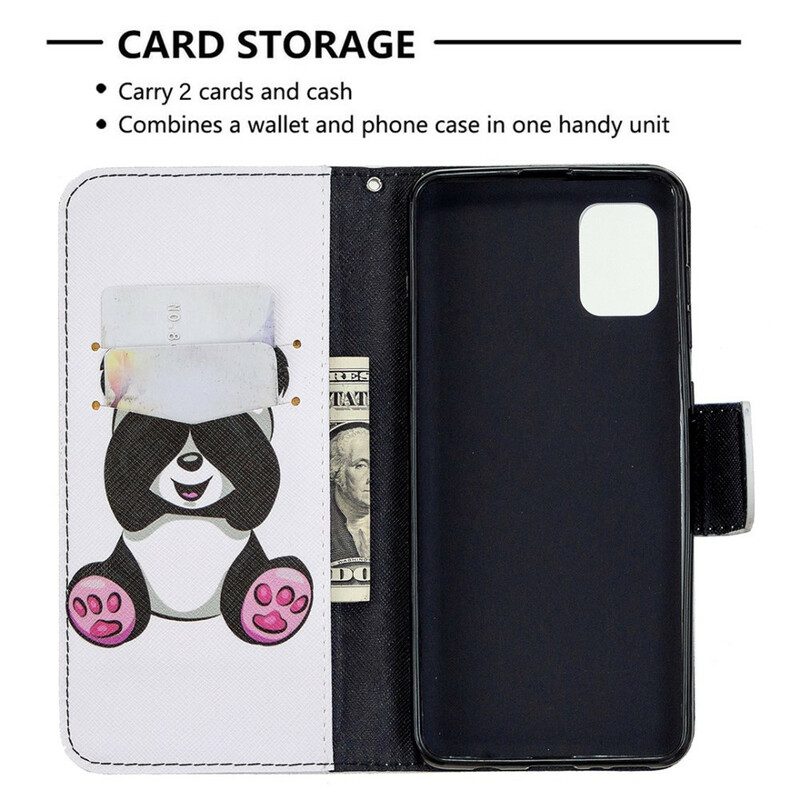 Fodral För Samsung Galaxy A31 Panda Kul