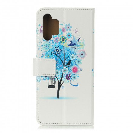 Fodral För Samsung Galaxy A32 4G Blommande Träd