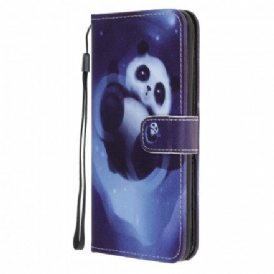 Fodral För Samsung Galaxy A32 5G Med Kedjar Thong Space Panda