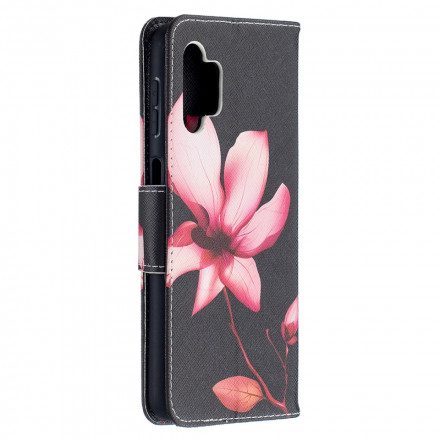 Fodral För Samsung Galaxy A32 5G Rosa Blomma