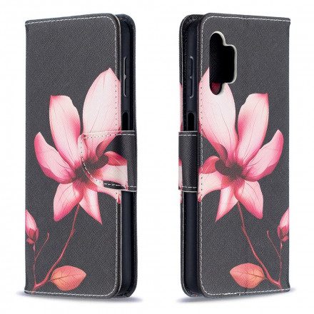 Fodral För Samsung Galaxy A32 5G Rosa Blomma