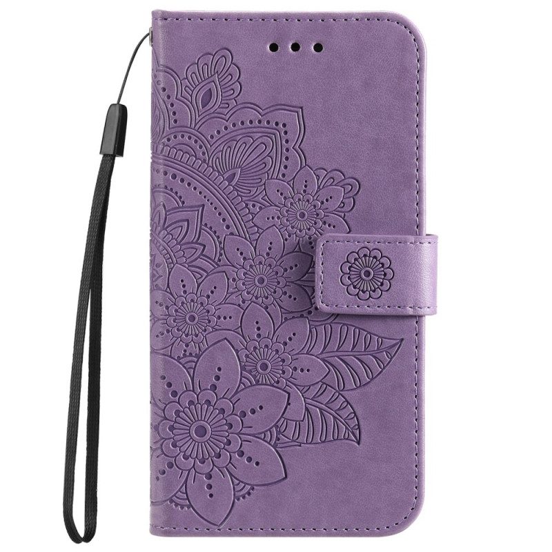 Fodral För Samsung Galaxy A33 5G Blomstermandala