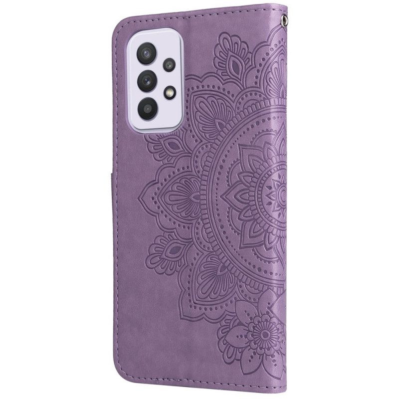 Fodral För Samsung Galaxy A33 5G Blomstermandala