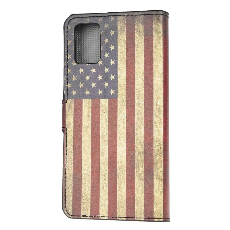 Fodral För Samsung Galaxy A41 Amerikansk Flagga