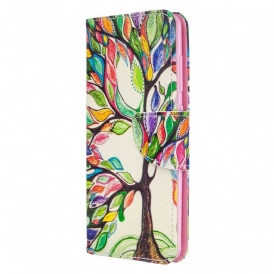 Fodral För Samsung Galaxy A41 Färgat Träd
