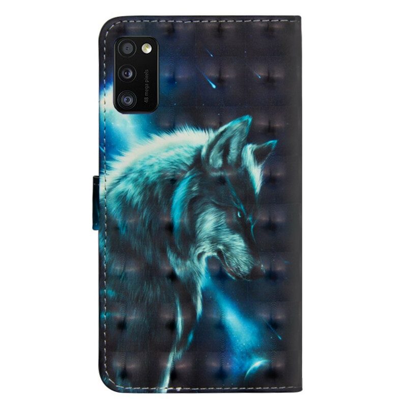 Fodral För Samsung Galaxy A41 Majestic Wolf