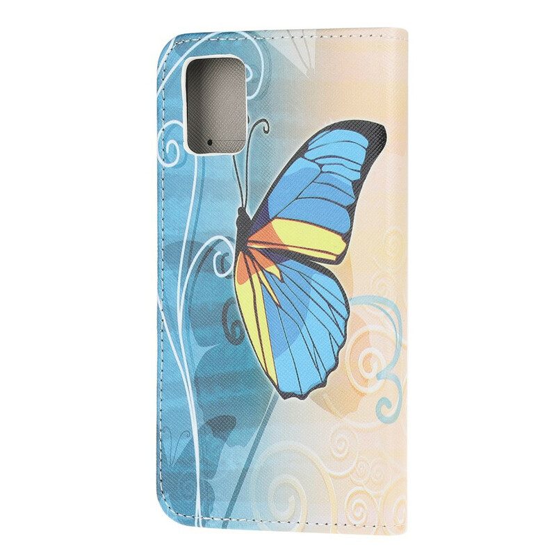 Fodral För Samsung Galaxy A41 Suveräna Fjärilar