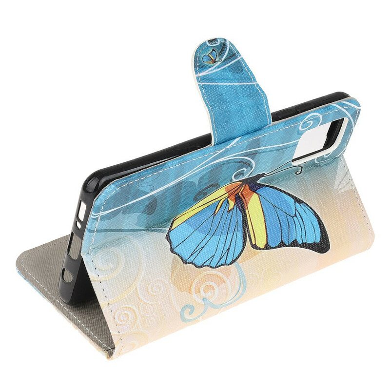 Fodral För Samsung Galaxy A41 Suveräna Fjärilar