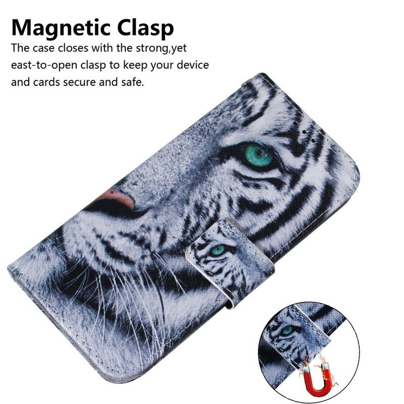 Fodral För Samsung Galaxy A41 Tiger Face