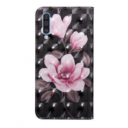 Fodral För Samsung Galaxy A50 Blomblommor