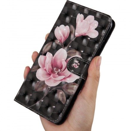 Fodral För Samsung Galaxy A50 Blomblommor