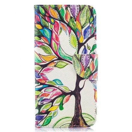 Fodral För Samsung Galaxy A50 Färgat Träd