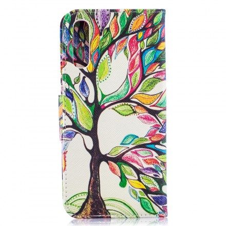 Fodral För Samsung Galaxy A50 Färgat Träd