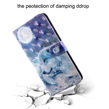 Fodral För Samsung Galaxy A50 Månskensvarg