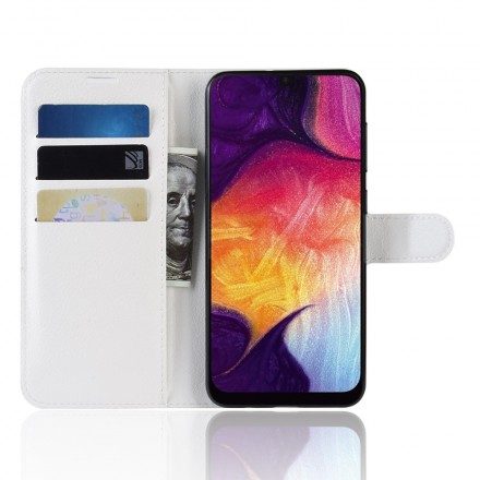 Fodral För Samsung Galaxy A50 Retro Konstläder