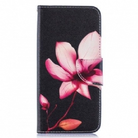 Fodral För Samsung Galaxy A50 Rosa Blomma