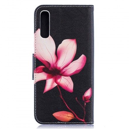 Fodral För Samsung Galaxy A50 Rosa Blomma