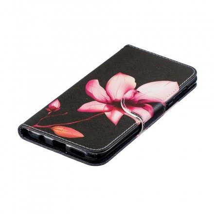 Fodral För Samsung Galaxy A50 Rosa Blomma