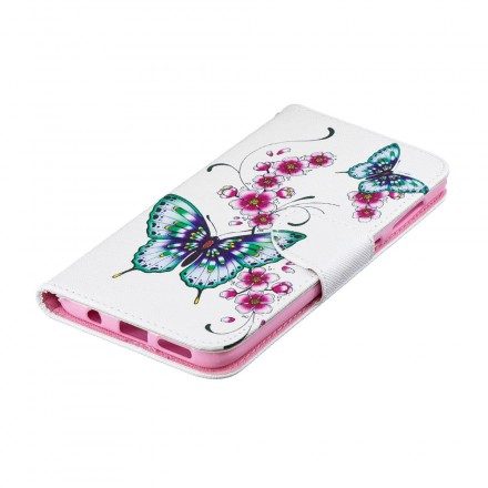 Fodral För Samsung Galaxy A50 Underbara Fjärilar