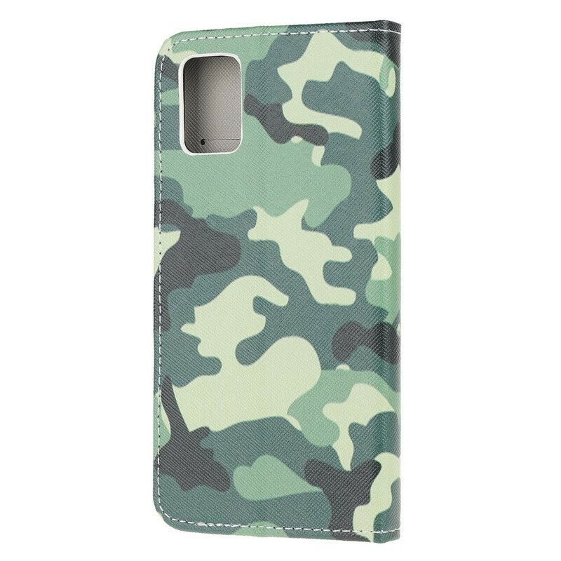 Fodral För Samsung Galaxy A51 5G Militärt Kamouflage