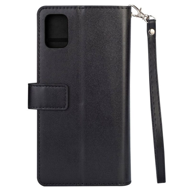 Fodral För Samsung Galaxy A51 5G Plånbok Med Nyckel