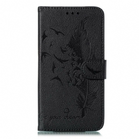 Fodral För Samsung Galaxy A51 Faux Leather Lev Din Dröm