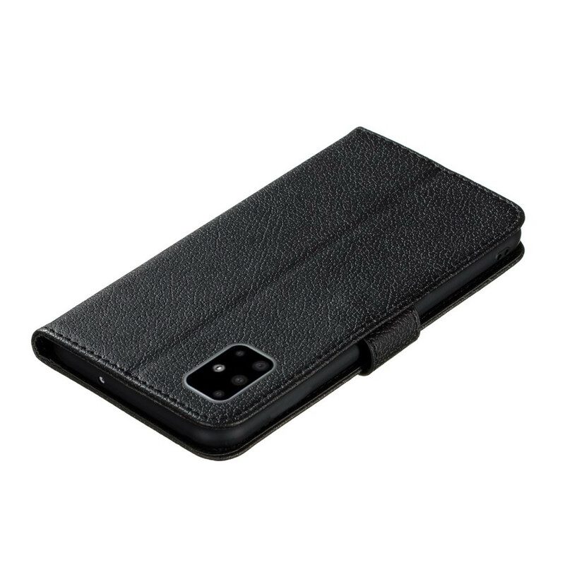 Fodral För Samsung Galaxy A51 Faux Leather Lev Din Dröm