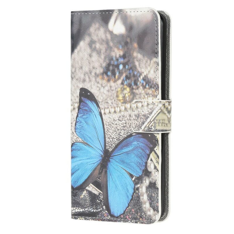 Fodral För Samsung Galaxy A51 Fjärilar Och Blommor