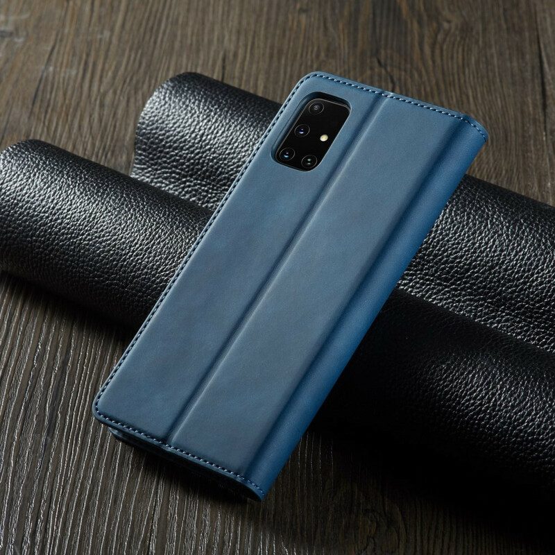 Fodral För Samsung Galaxy A51 Lädereffekt Forwenw