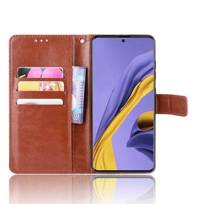 Fodral För Samsung Galaxy A51 Plinkande Konstläder