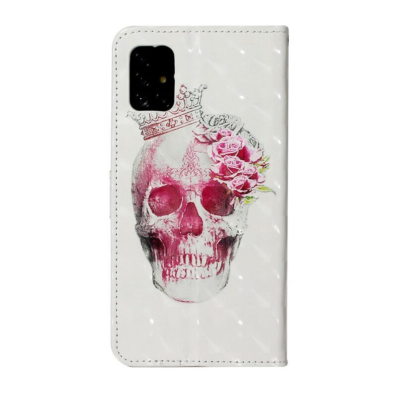 Fodral För Samsung Galaxy A51 Royal Skull