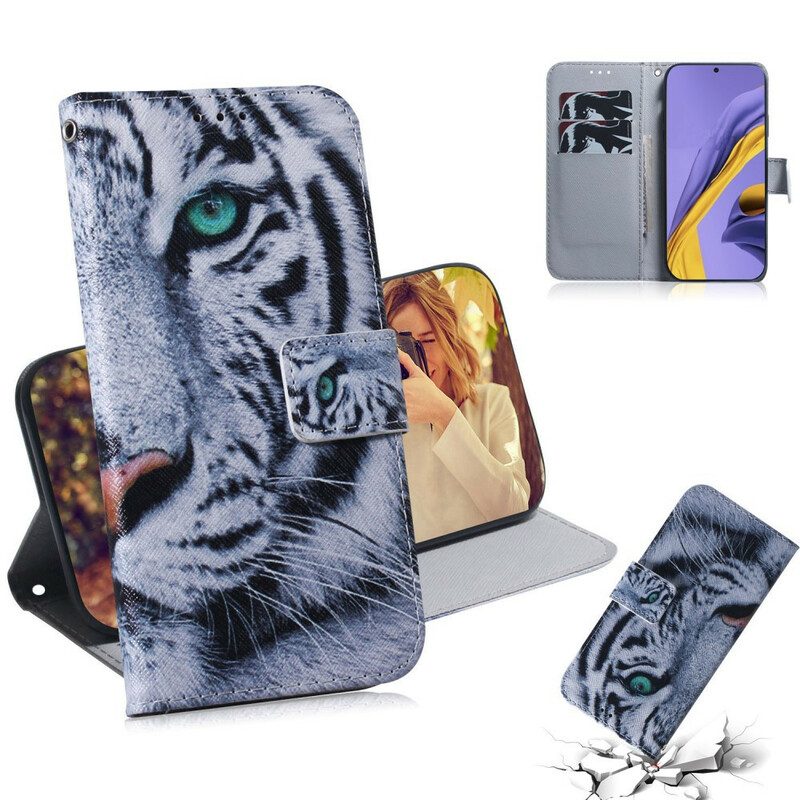 Fodral För Samsung Galaxy A51 Tiger Face