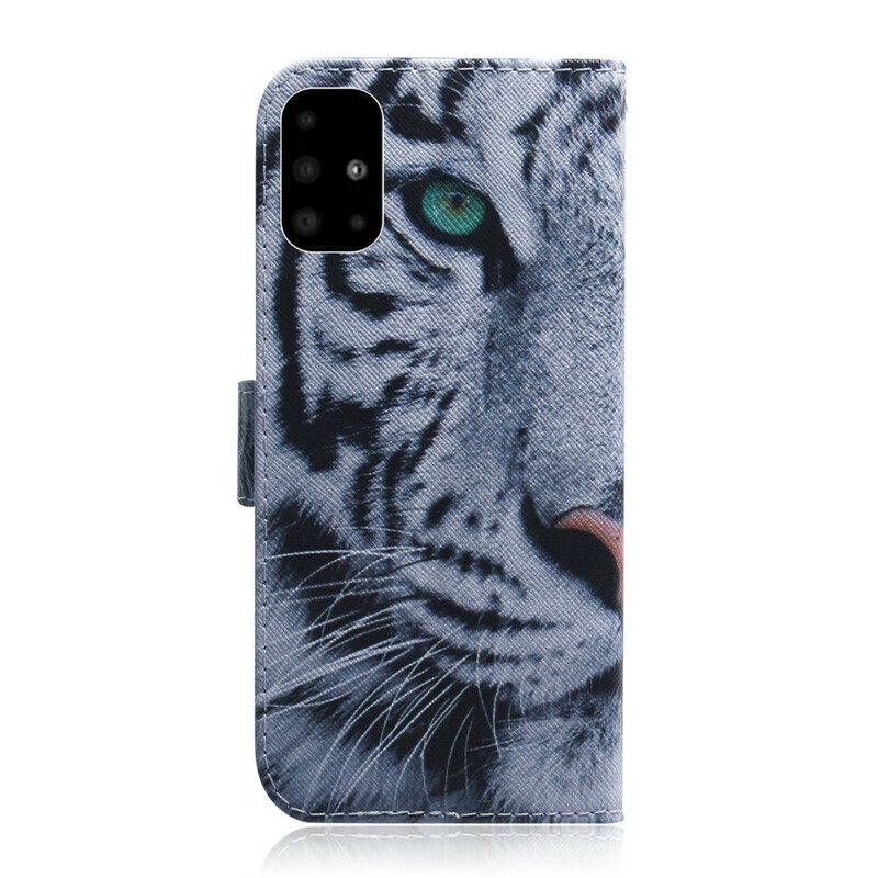 Fodral För Samsung Galaxy A51 Tiger Face