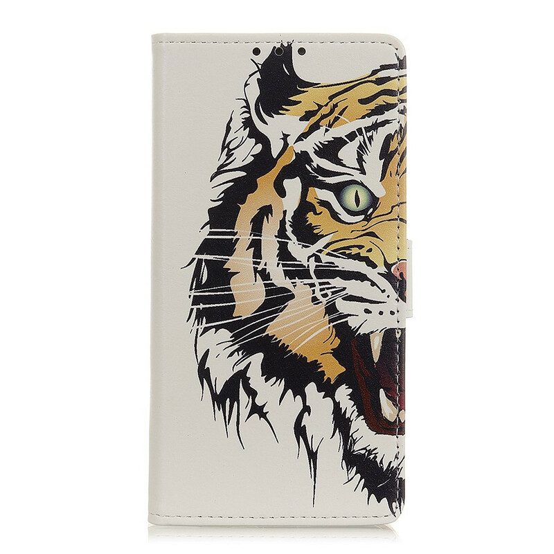 Fodral För Samsung Galaxy A52 4G / A52 5G / A52s 5G Väldig Tiger