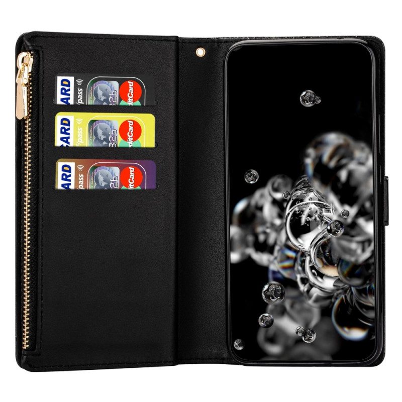 Fodral För Samsung Galaxy A53 5G Plånboksfodral Plånbok Med Blixtlås