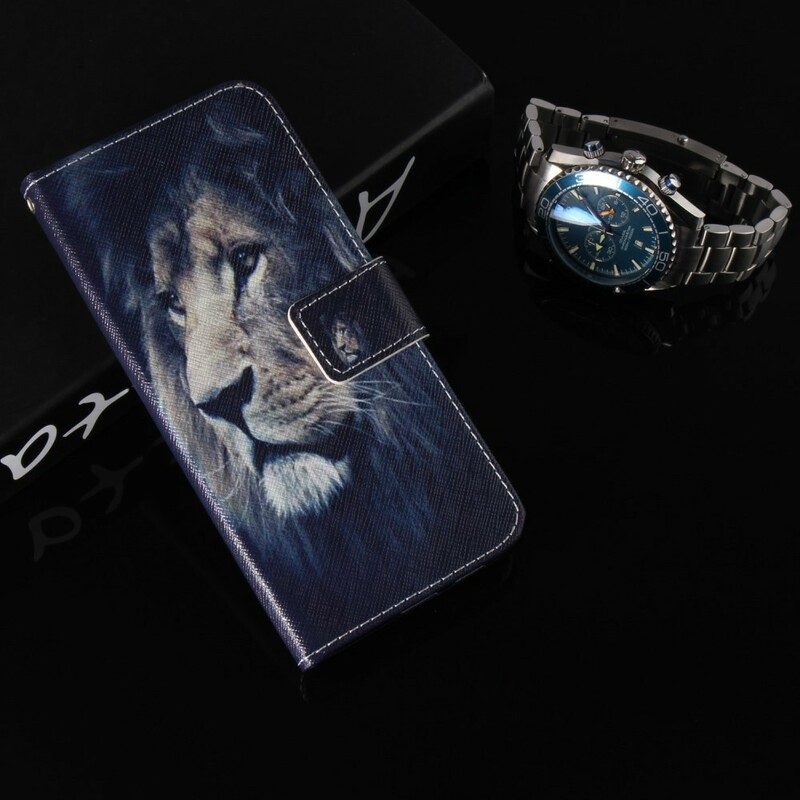 Fodral För Samsung Galaxy A6 Drömmande Lejon