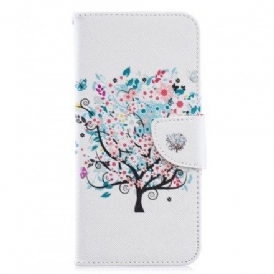 Fodral För Samsung Galaxy A70 Blommigt Träd
