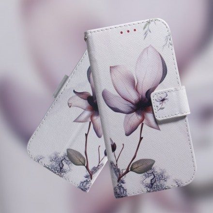 Fodral För Samsung Galaxy A70 Gammal Rosenblomma