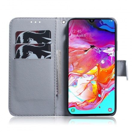 Fodral För Samsung Galaxy A70 Tigeransikte