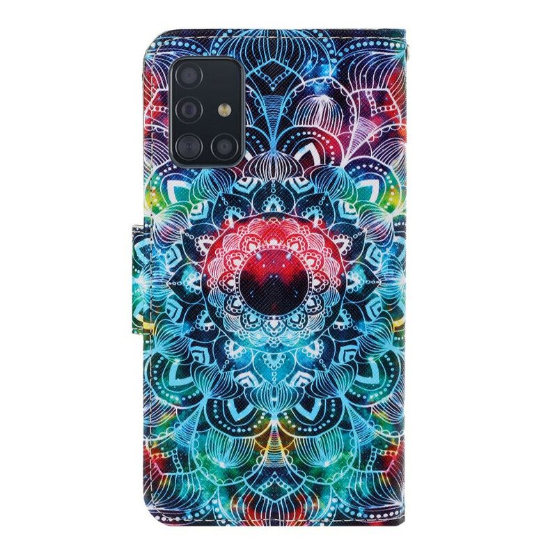 Fodral För Samsung Galaxy A71 Med Kedjar Flashy Strappy Mandala