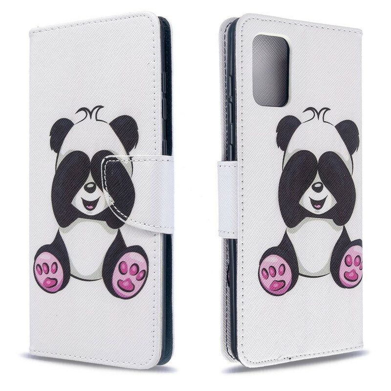 Fodral För Samsung Galaxy A71 Panda Kul