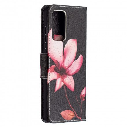 Fodral För Samsung Galaxy A72 4G / 5G Rosa Blomma