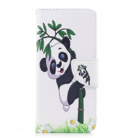 Fodral För Samsung Galaxy A8 2018 Panda På Bambu